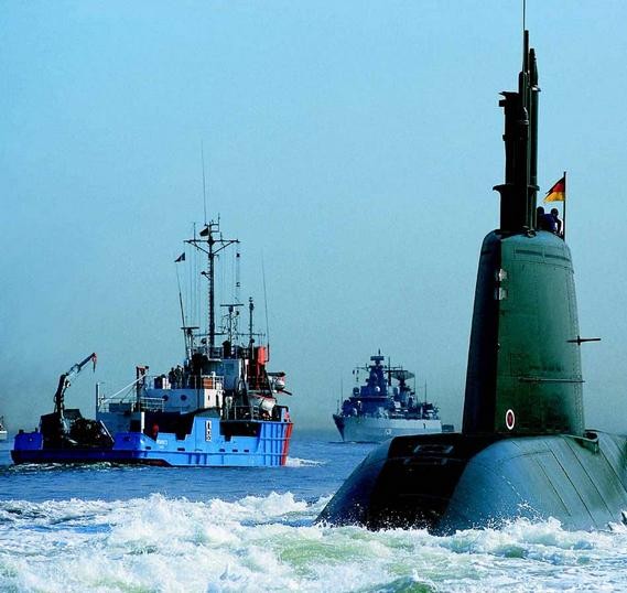 Đức chế tạo tàu ngầm lớp Dolphin cho Israel